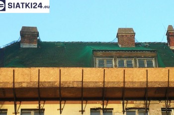 Siatki Pionki - Zabezpieczenie elementu dachu siatkami dla terenów Miasta Pionki